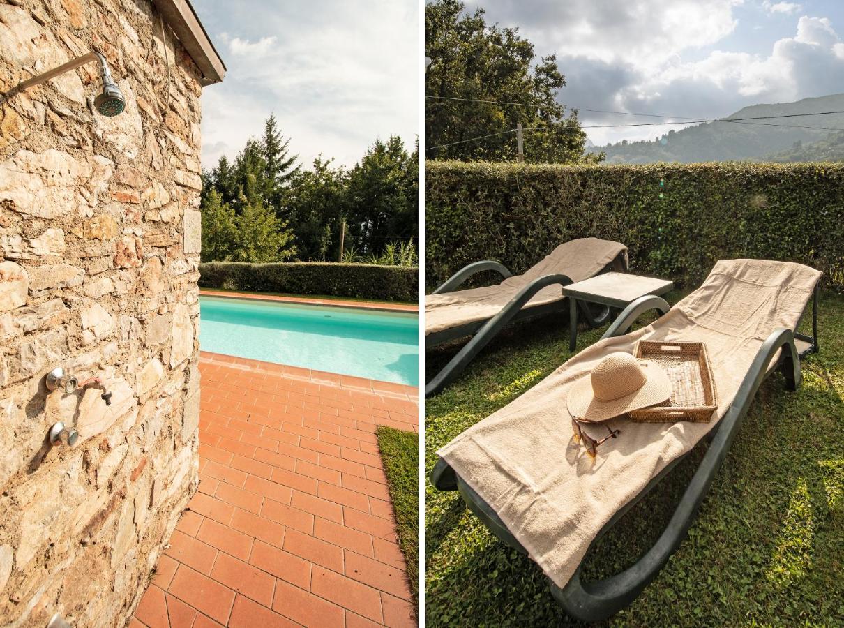 Casetta Di Butia, Ginestra Apartment With Swimming Pool Borgo a Mozzano Extérieur photo